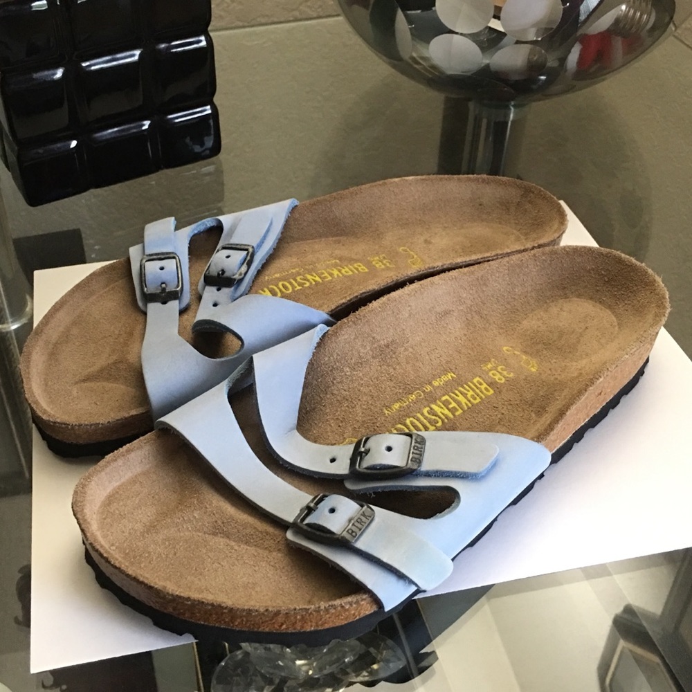Baby Blue Birkenstocks
